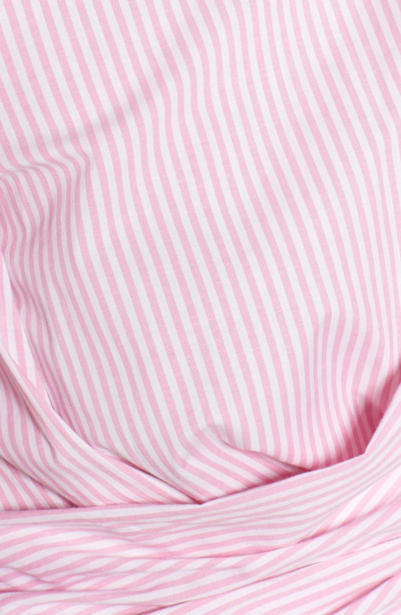 WAYF Dayna Tie Back Poplin Top, Alternate, color,