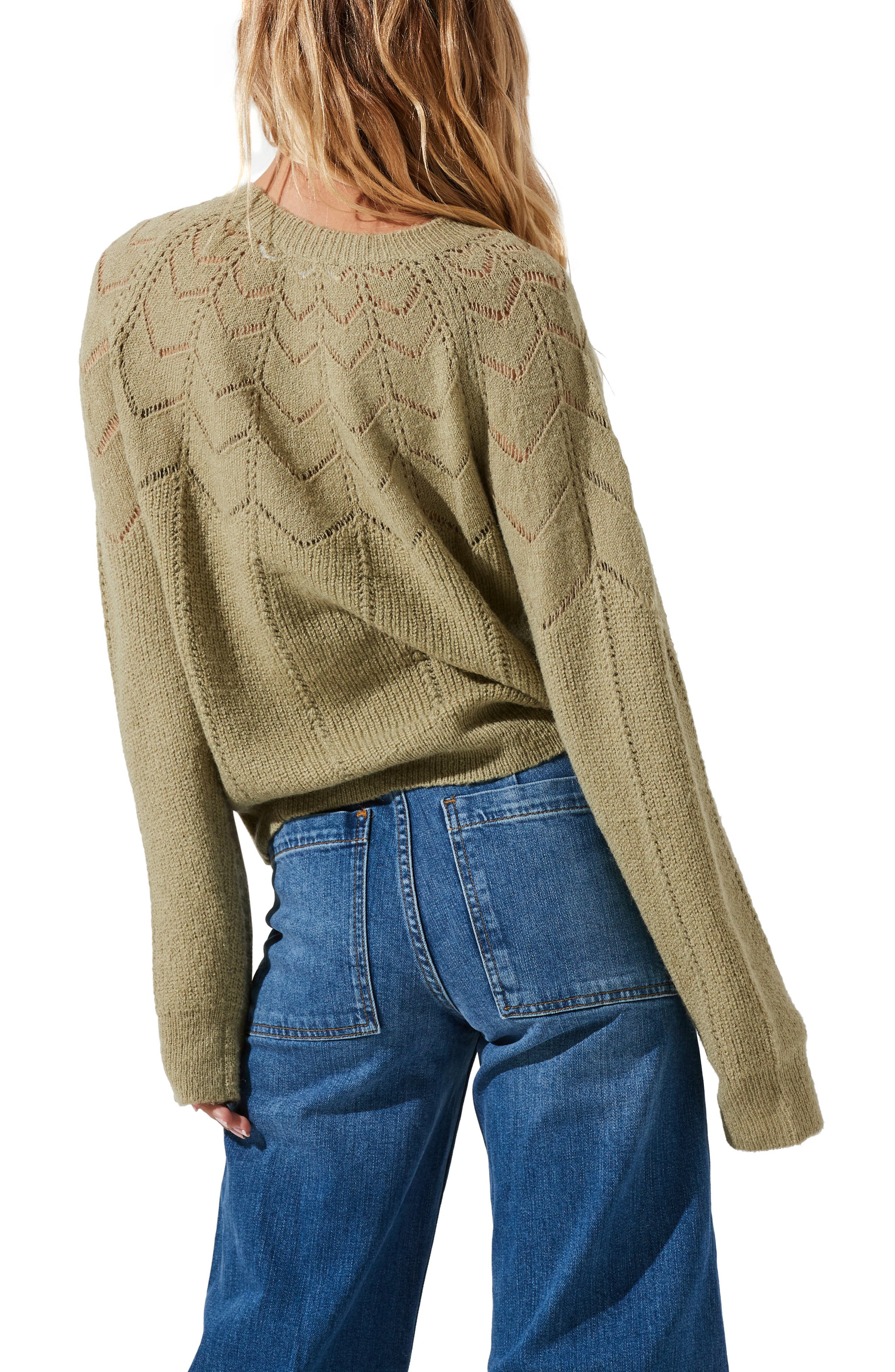 Pointelle Sweater - image 2