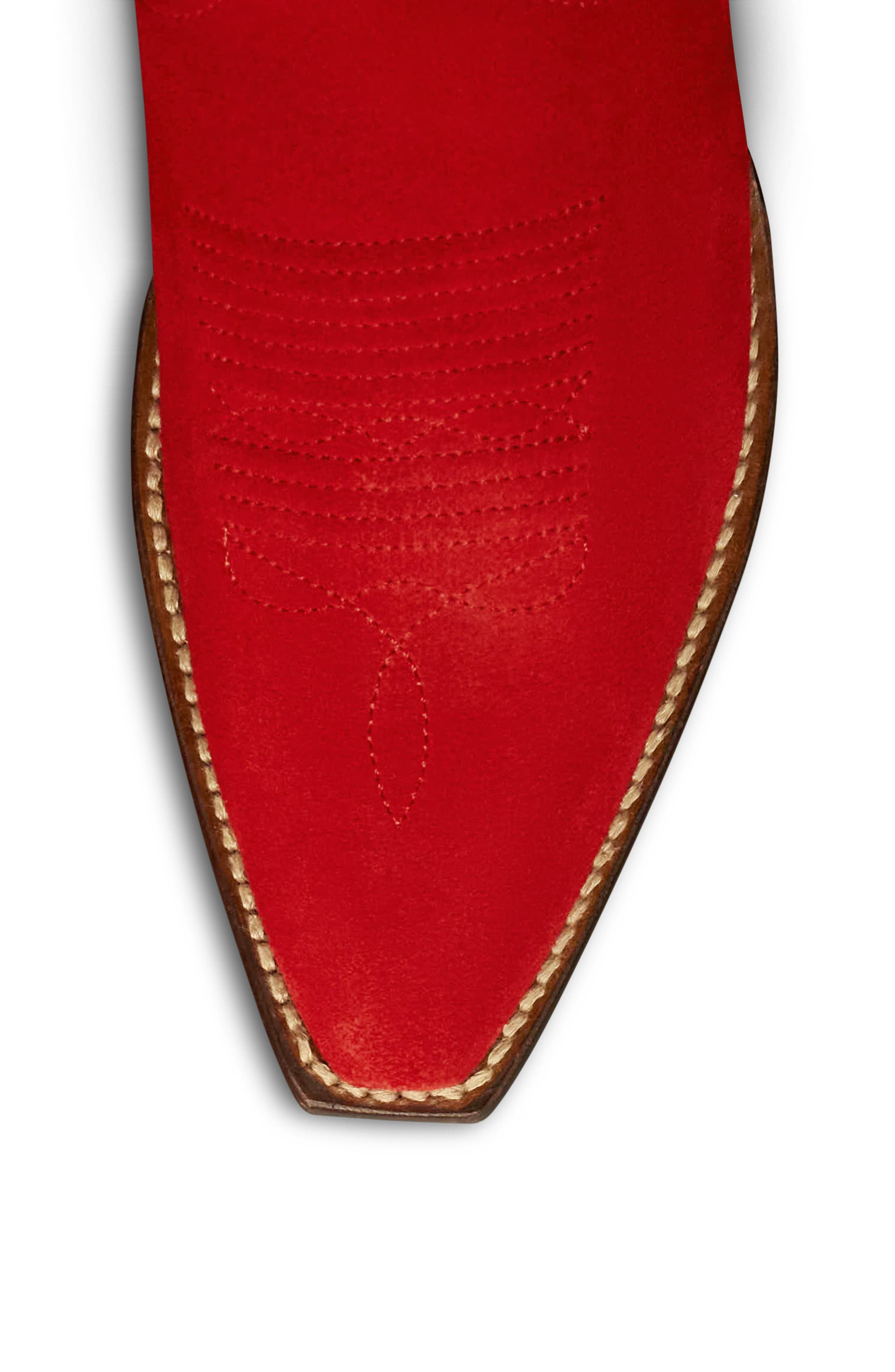 Tecovas Lynn Western Boot, Alternate, color, Barn Red