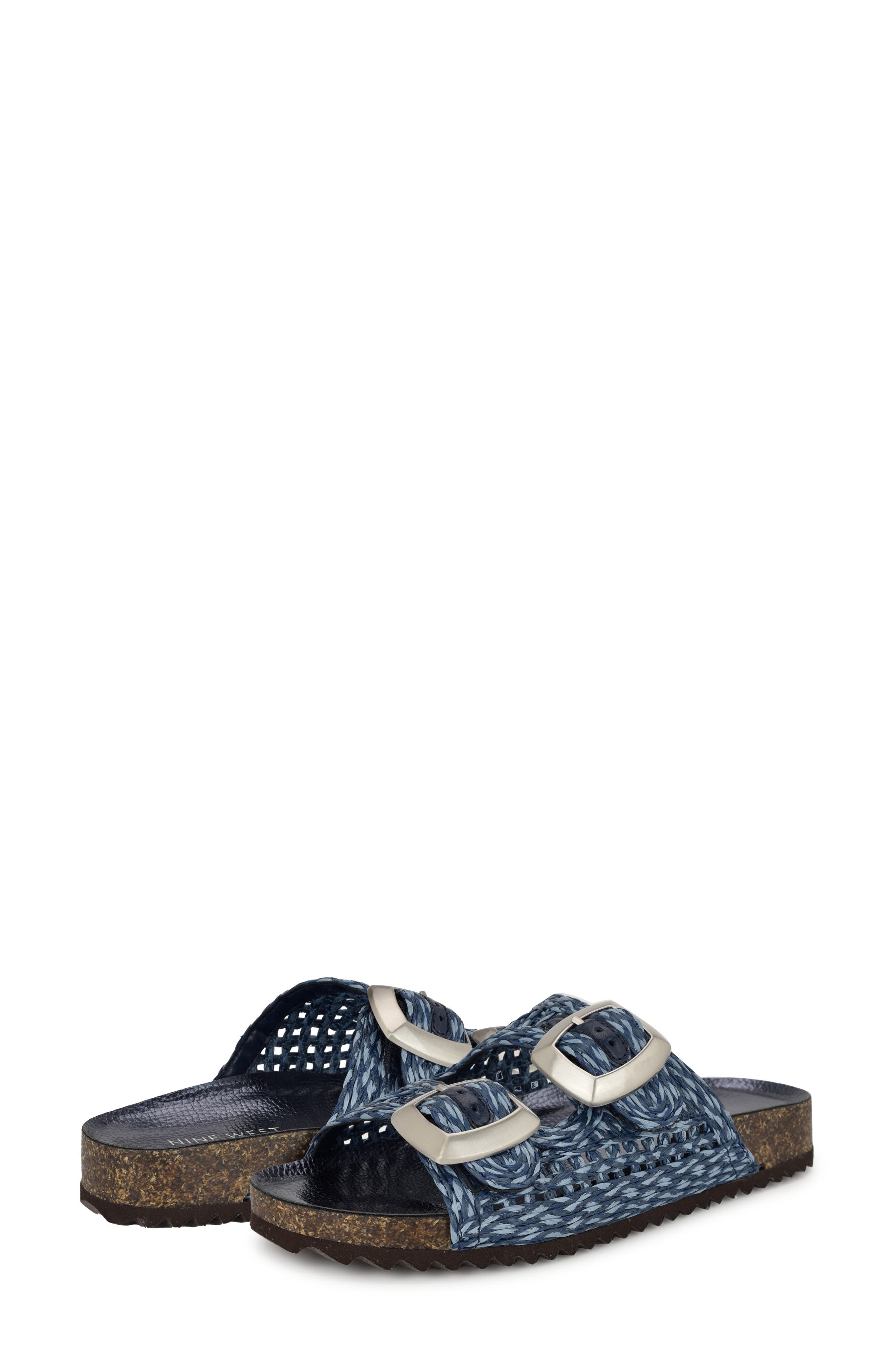 Nine West Tenli Two-Strap Sandal, Alternate, color, 