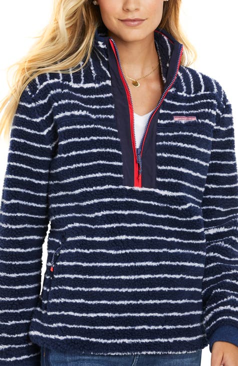 Vineyard Vines Ladies XL Patriotic Sweatshirt Pullover purchases 3/4 Zip NWT 100% Cotton