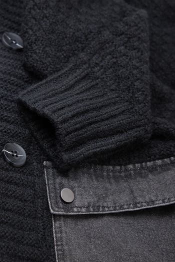 Gazette Studded Crop Faux Leather Moto Jacket