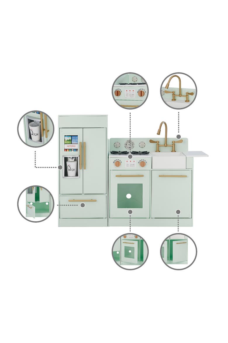 Little Chef Modern Kitchen Playset, Alternate, color, MINT
