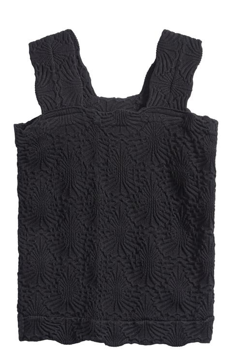 Kids' Floral Textured Tank Top (Big Kid)