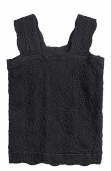 Vintage Havana Kids' Floral Textured Tank Top