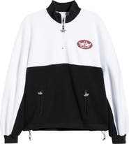 BOYS LIE Sideline Colorblock Alex Half Zip Sweatshirt