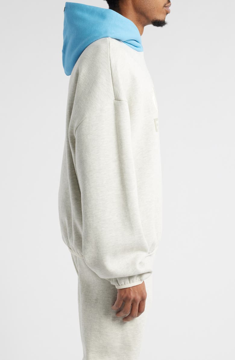 Fear of God Essentials x WNBA Chicago Sky Graphic Hoodie, Alternate, color, Light Heather