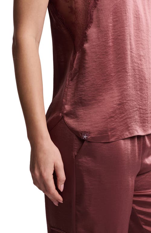 Barefoot Dreams Liquid Satin Wide Leg Cargo Pants In Multi