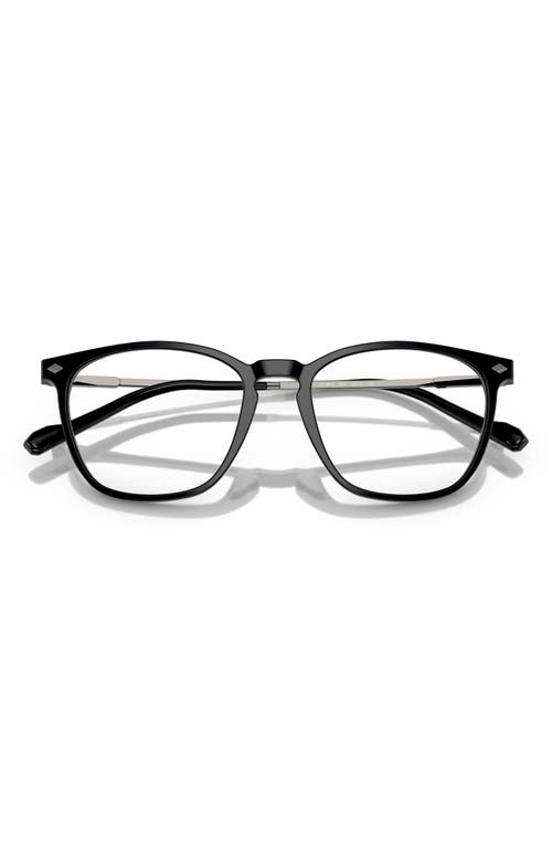 Vogue 53mm Pillow Optical Glasses In Black