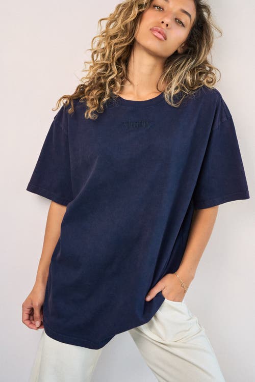 Vitality Retro Uni Tee In Blue