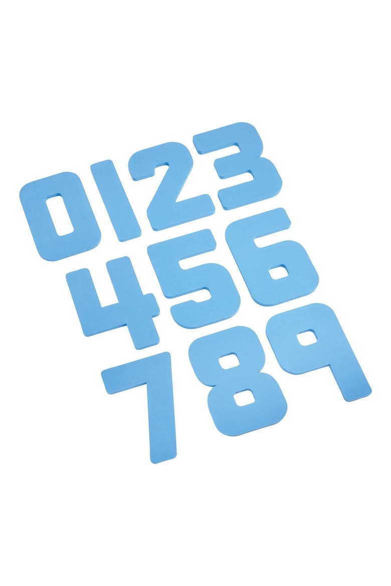 Jumbo Foam Numbers 0-9, Main, color, Blue