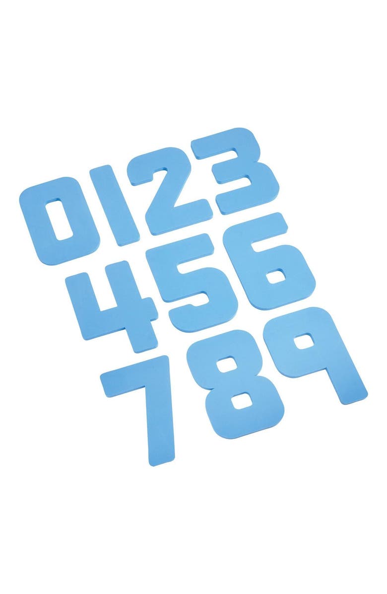 Kaplan Early Learning Company Jumbo Foam Numbers 0-9, Main, color, Blue