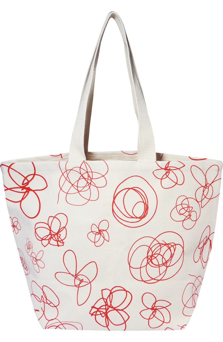 Dance Happy Fiona Wide Tote Bag, Main, color,