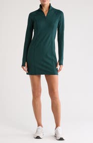 Beyond Yoga Westside Long Sleeve Ribbed Minidress