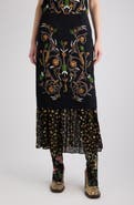 Dries Van Noten Sentista Beaded Skirt