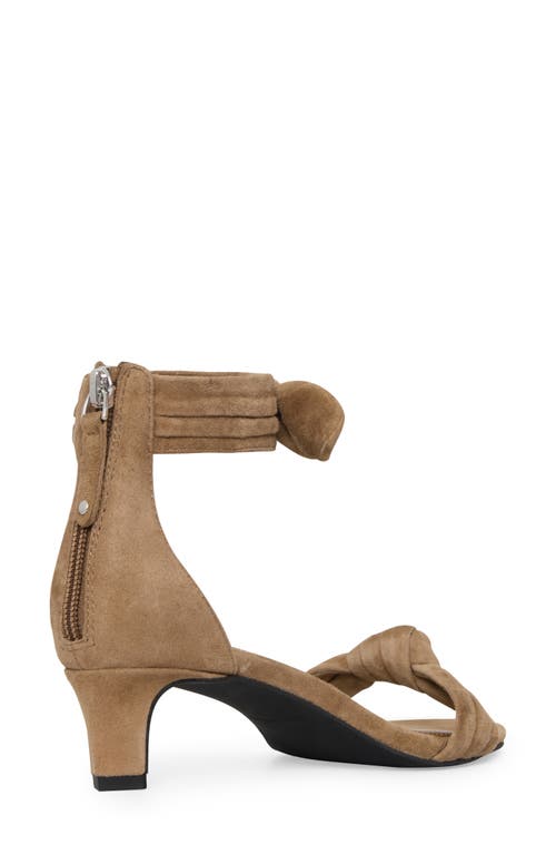 Rebecca Minkoff Bow Ankle Strap Sandal In Brown