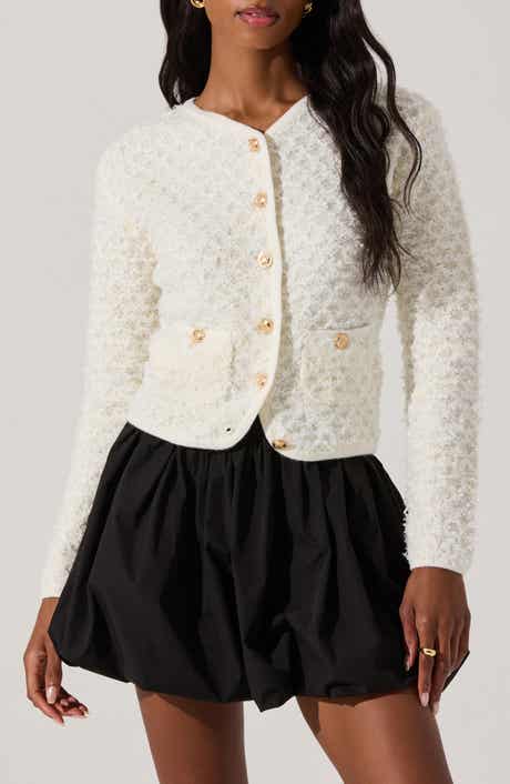 ASTR the Label Texture Stitch Cardigan