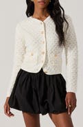 ASTR the Label Texture Stitch Cardigan