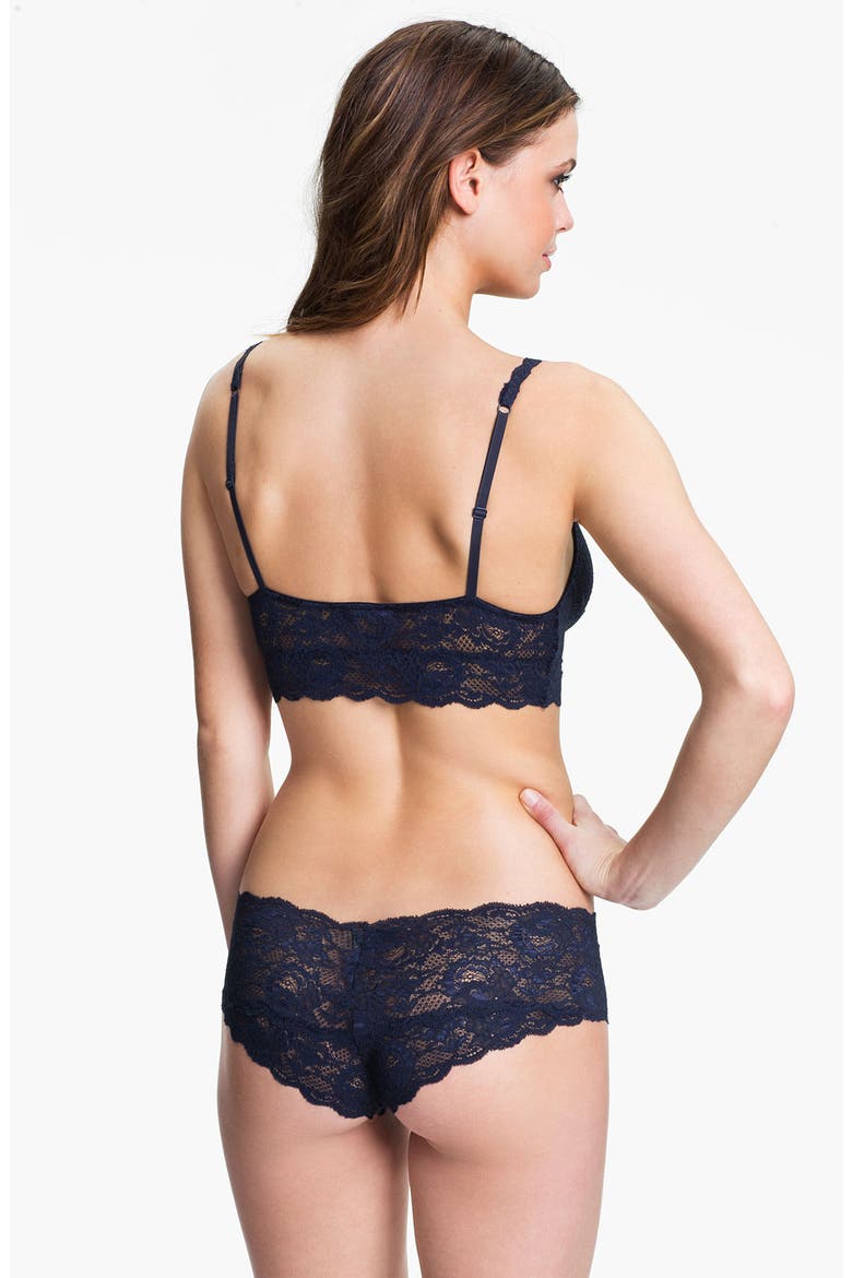 'Never Say Never' Hipster Briefs, Alternate, color, NAVY BLUE