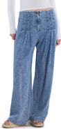 HINT OF BLU Pleated Wide Leg Pants