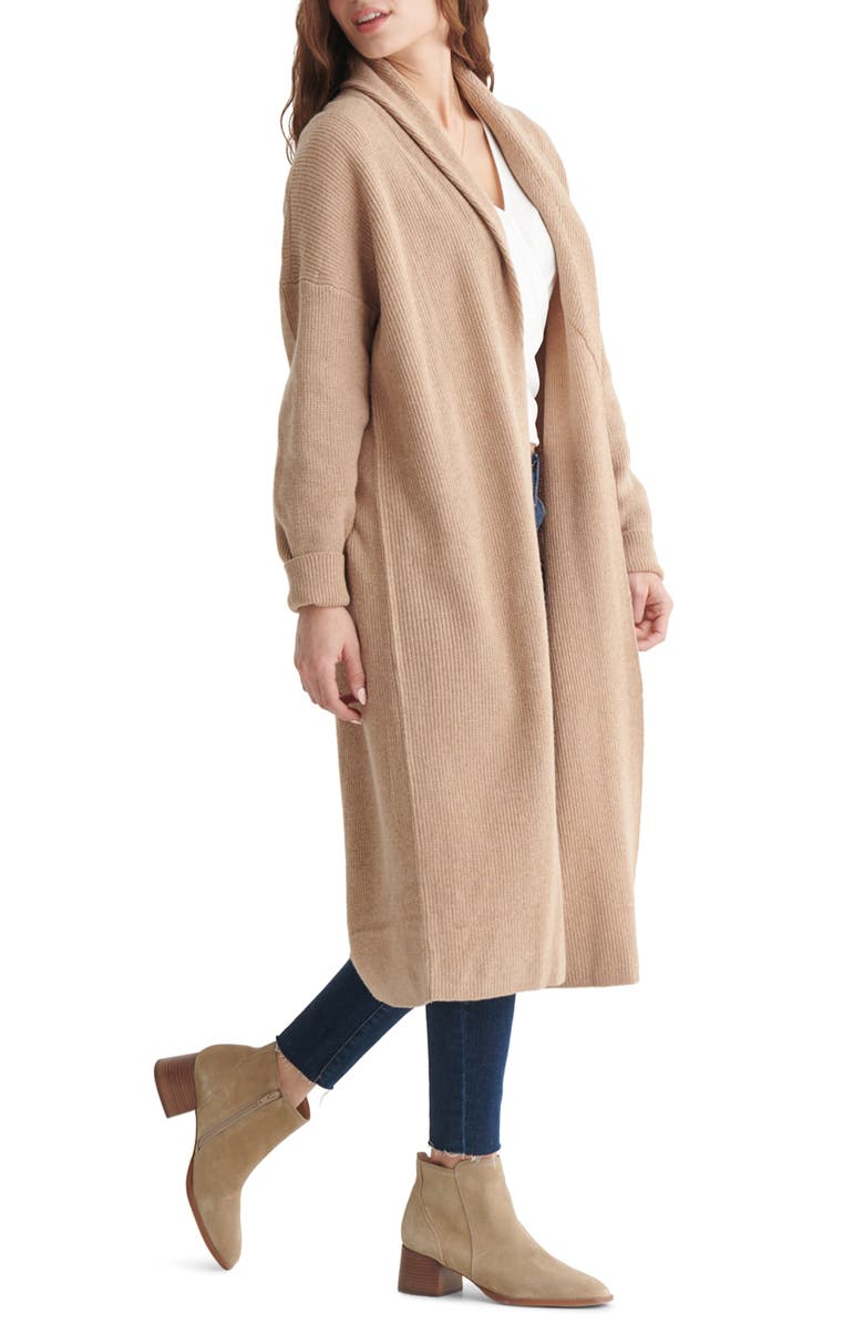 Lucky Brand Dream Girl Long Cardigan, Alternate, color,