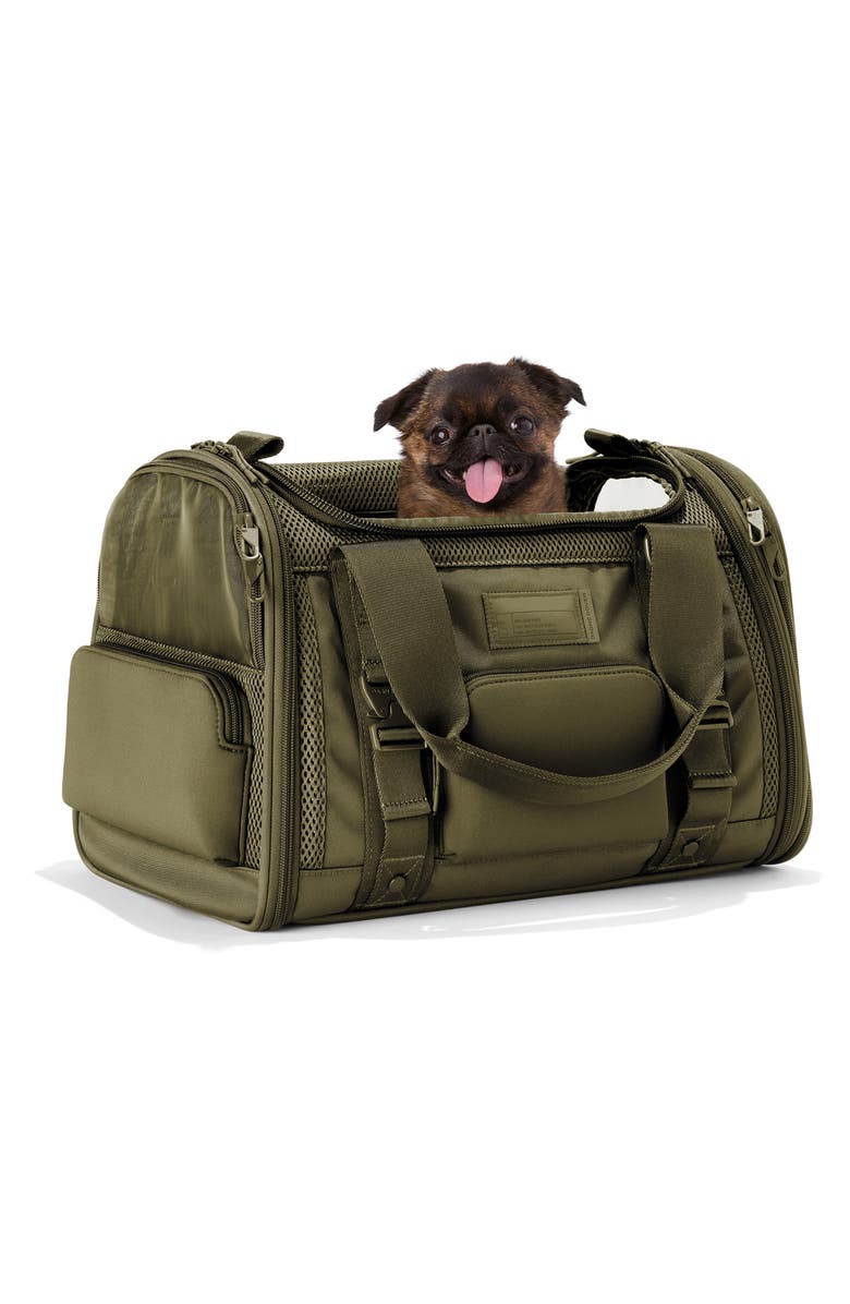 Dagne Dover Kyoto Pet Carrier, Alternate, color, Dark Moss