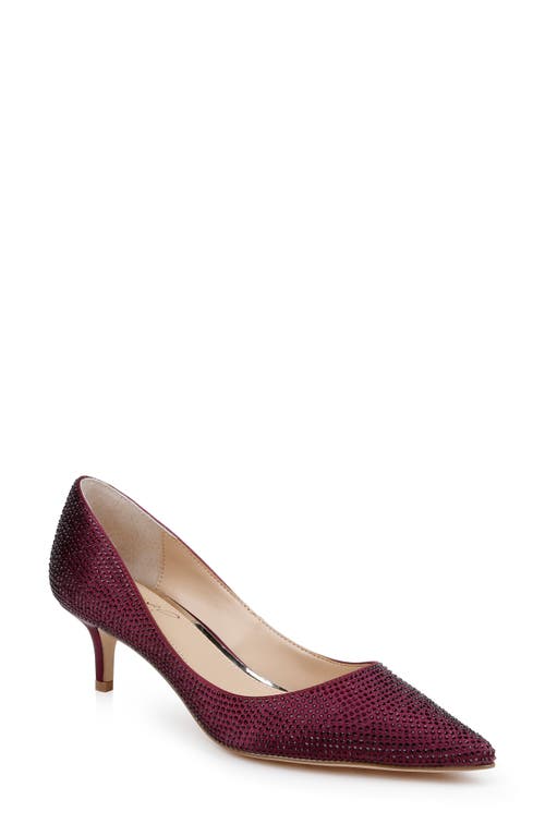 Jewel Badgley Mischka Frenchie Pointed Toe Pump