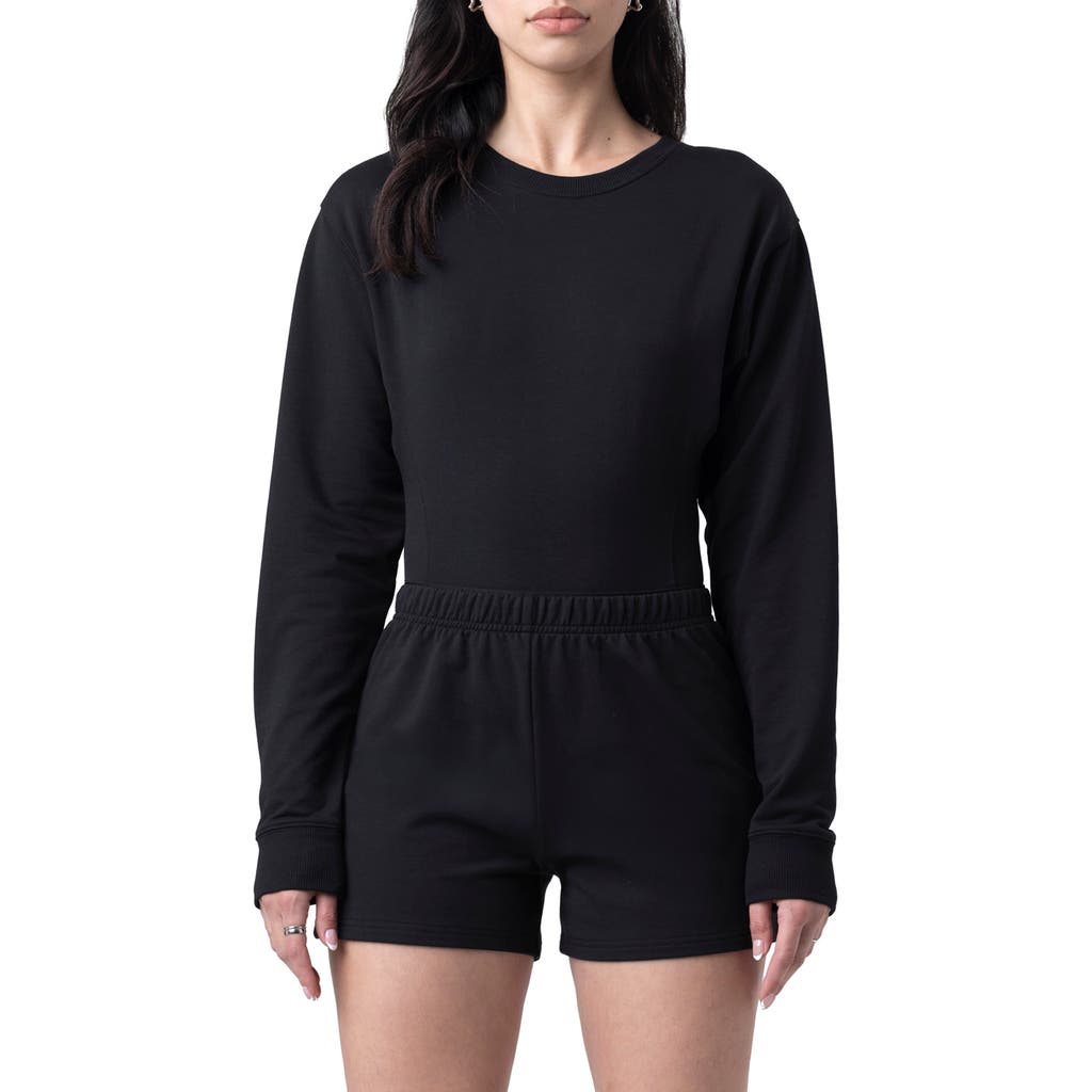 Florence By Mills Oversize Bodysuit In Black