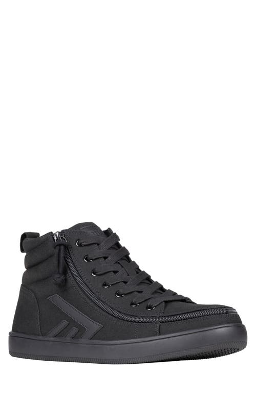 Billy Footwear Classic High Top Sneaker In Black To The Floor