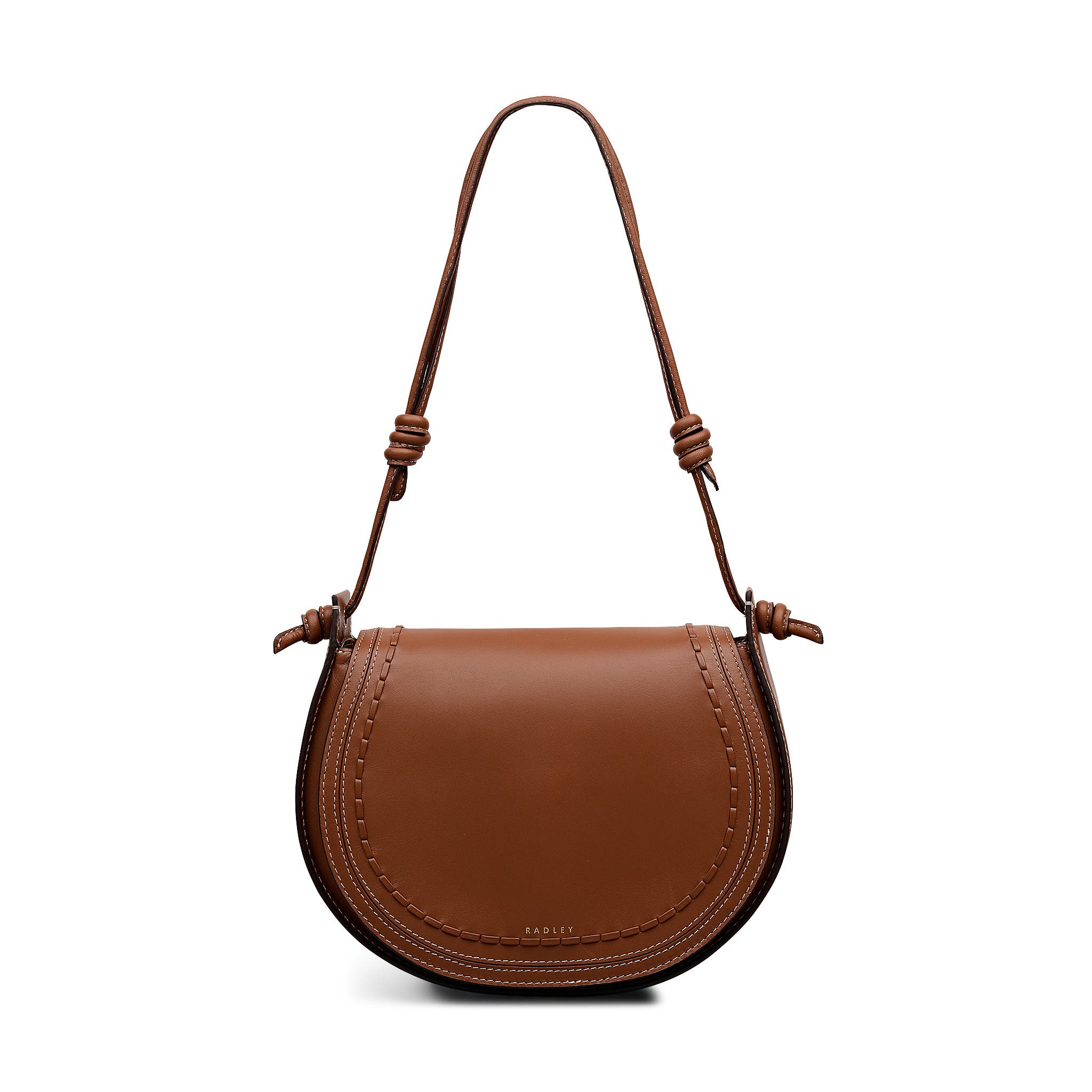 Radley The Camden Medium Flapover Shoulder Bag, Main, color, Cognac
