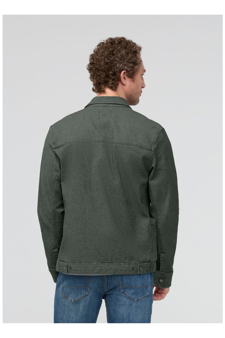 Stretch Canvas Utility Jacket, Alternate, color, Black-Spruce
