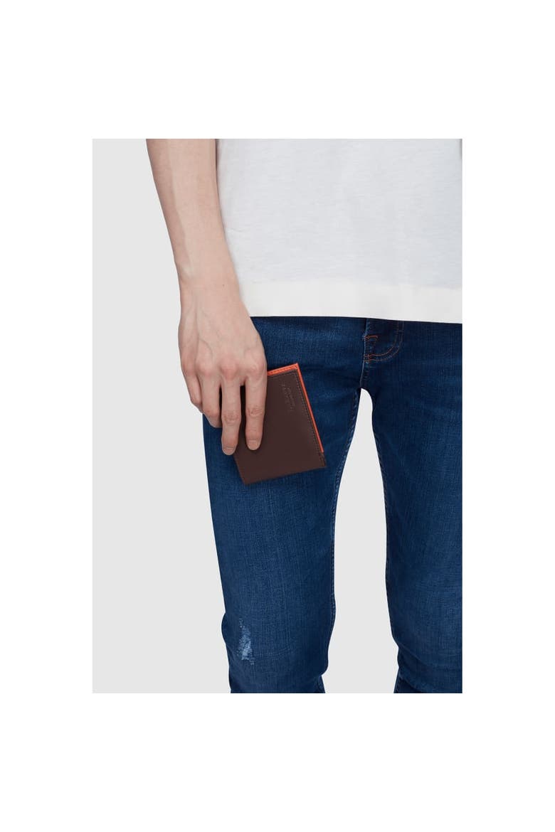 Brave Vegan Bifold Wallet, Alternate, color, Brown