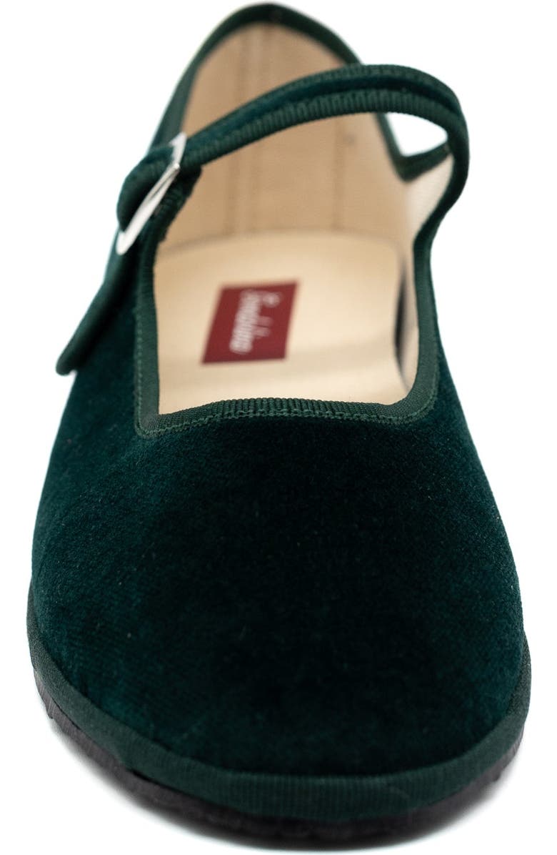 Gondolina Shoes Mary Jane Ballet Flats, Alternate, color, Vignole Dark Green