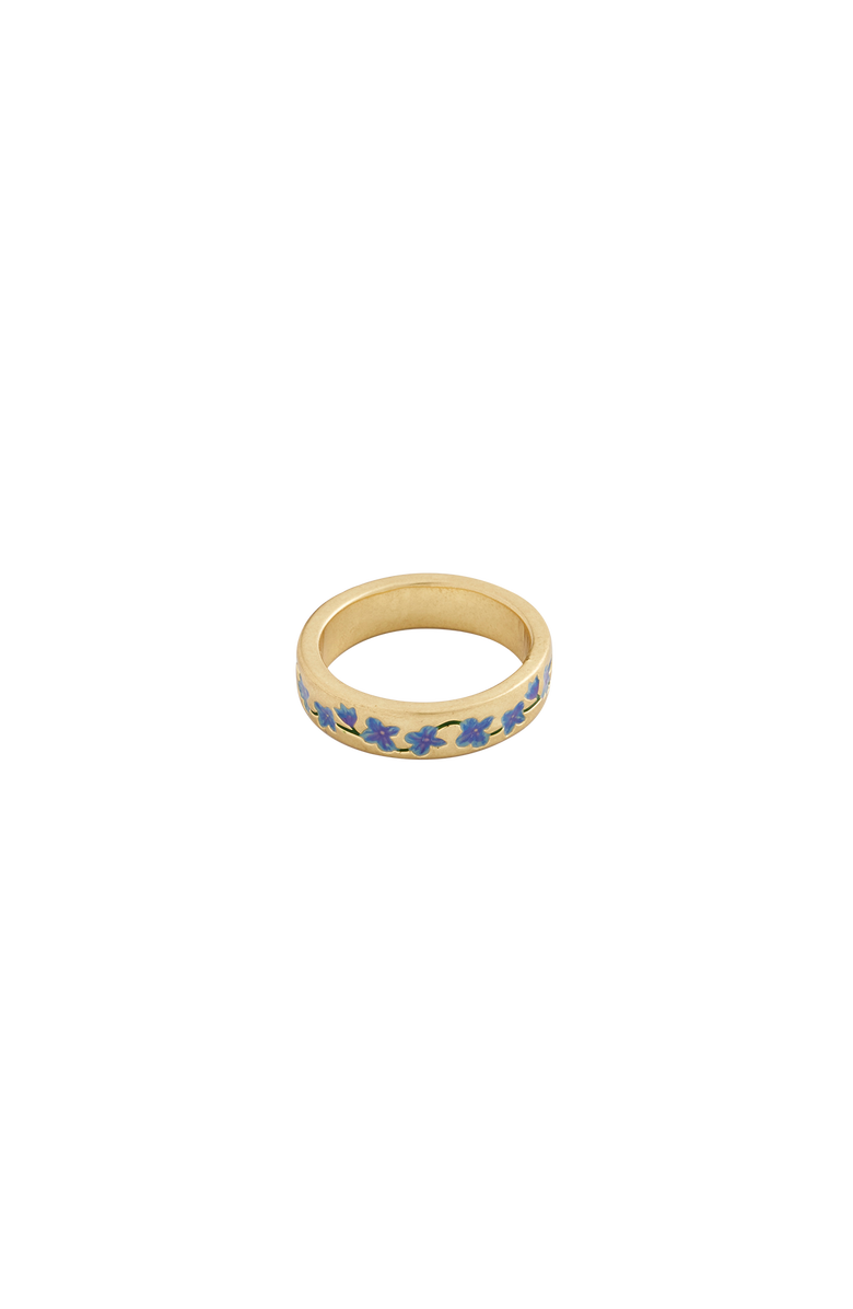 Fable England Forget Me Not Ring, Alternate, color, Gold