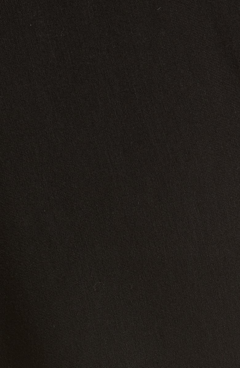 Hue Cozy Curves High Waist Pocket Joggers, Alternate, color, Black