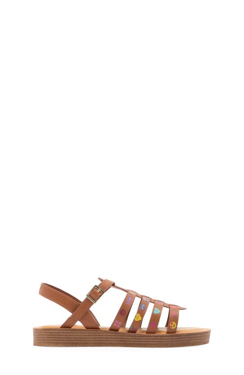 Steve Madden Kids' Jtoken Fisherman Sandal In Brown