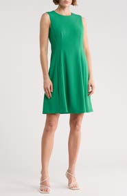 Eliza J Sleeveless Fit and Flare Dress