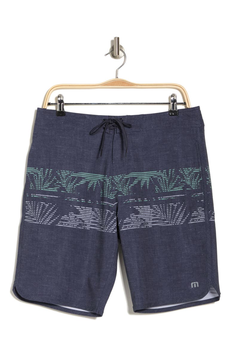Parked the Shark Swim Trunks, Alternate, color, HEATHER INSIGNIA