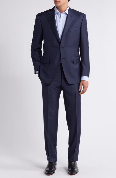 Solid Wool Suit (Regular & Big)