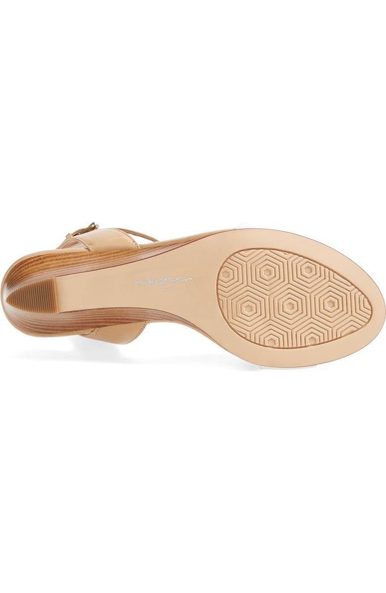 Halogen<sup>®</sup> HALOGEN HOLLY LOW WEDGE SANDAL, Alternate, color,