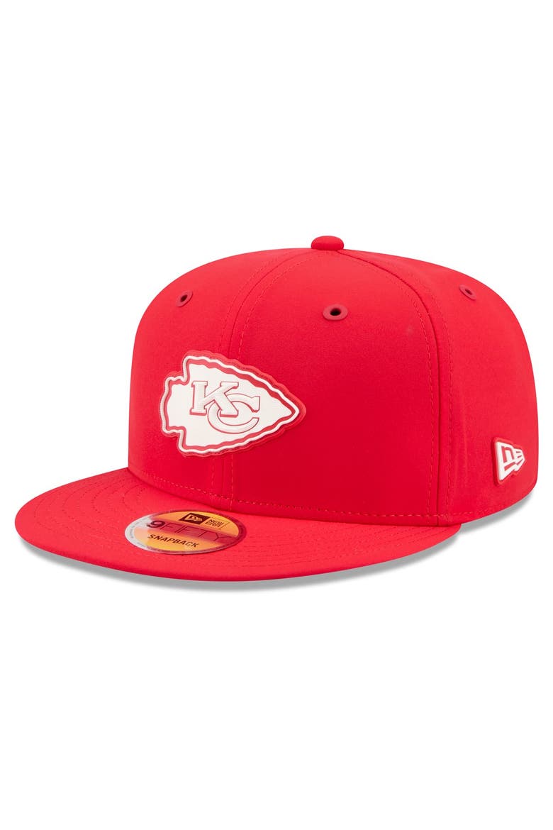 Men's New Era Red Kansas City Chiefs 2026 Sideline 9FIFTY Snapback Hat, Main, color, Red