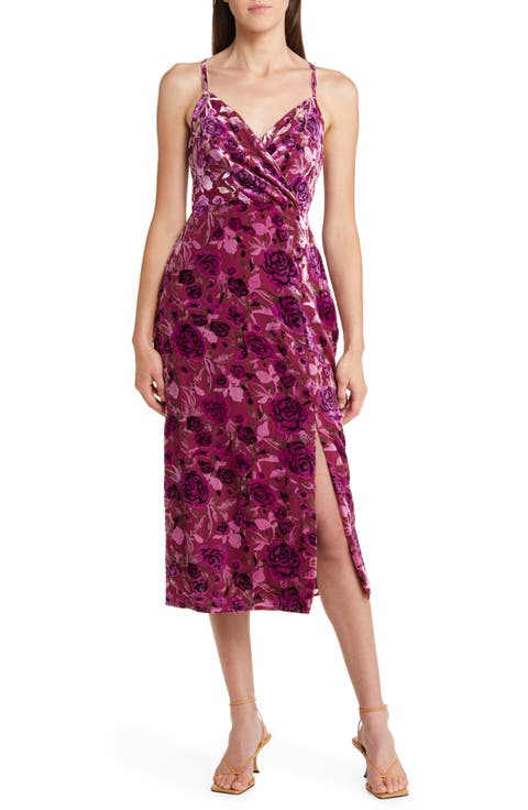 Velvet Burnout Slipdress