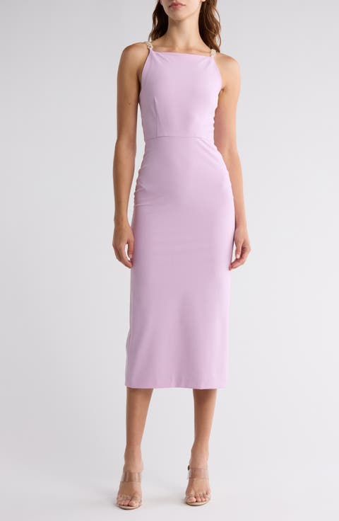 Reese Chain Strap Midi Dress