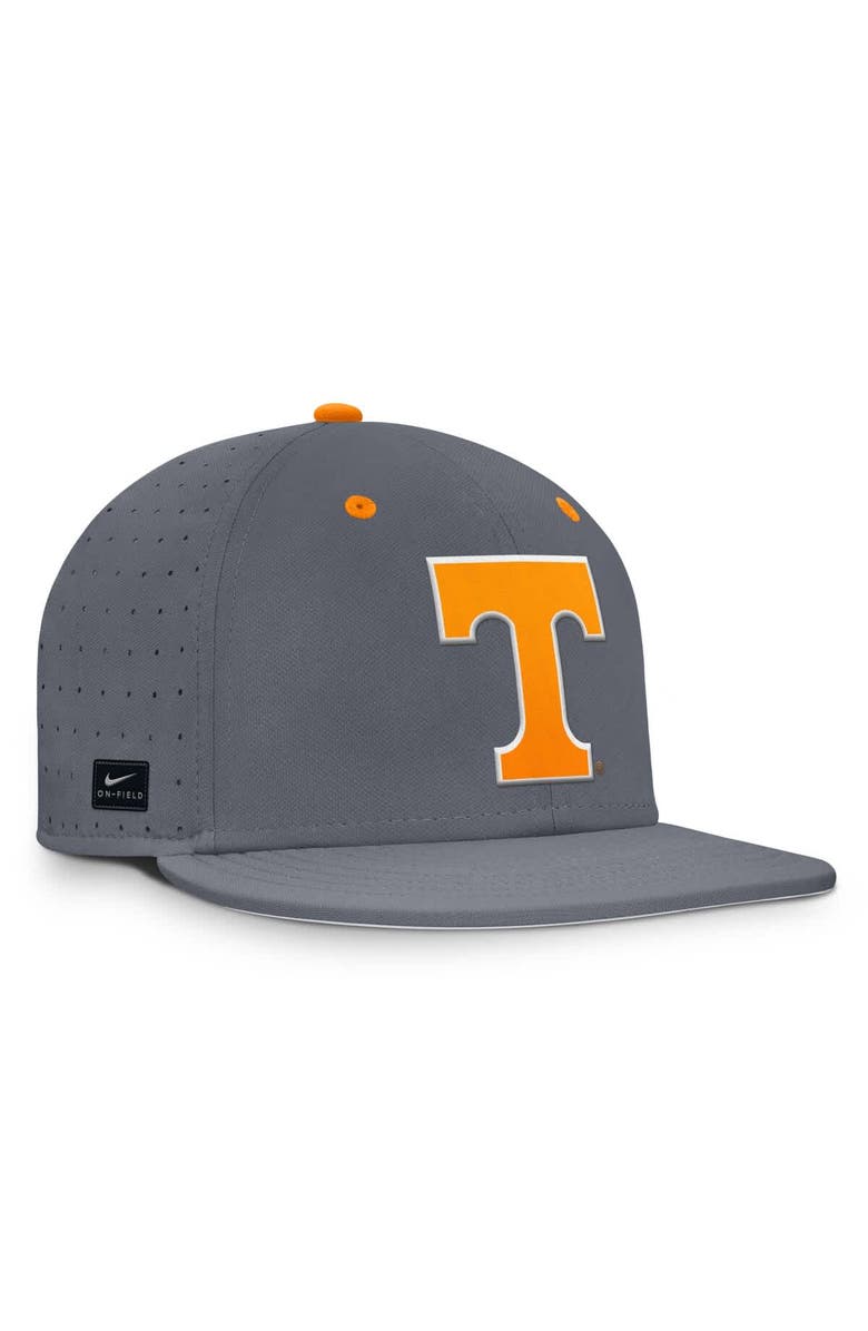 Nike Men's Nike Gray Tennessee Volunteers Dugout True Dri-FIT Fitted Hat, Alternate, color, Gray