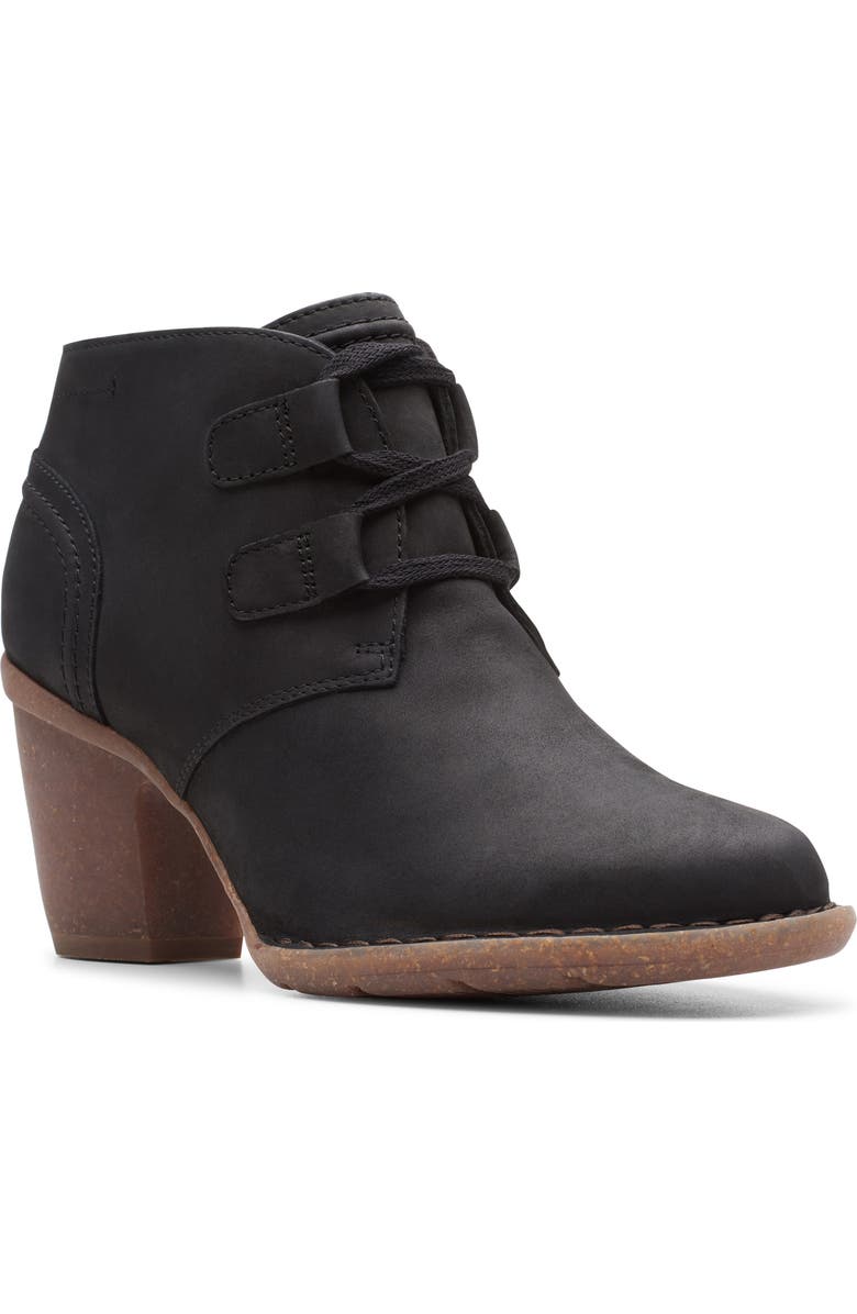 Clarks<sup>®</sup> Carleta Lyon Ankle Boot, Main, color,