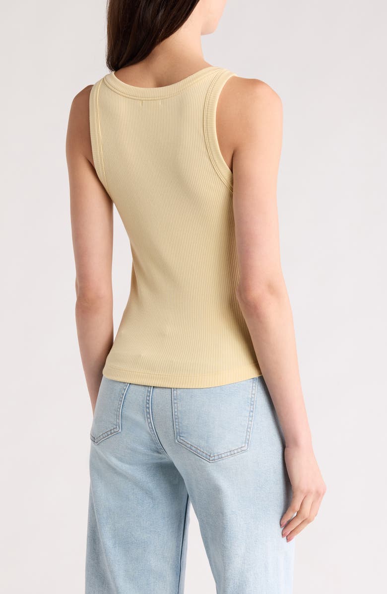 Pistola Christy Rib Tank, Alternate, color, Custard Yellow