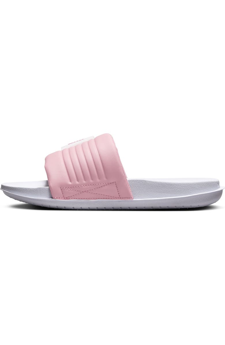 Nike Offcourt Slide Sandal, Alternate, color, White/ Elemental Pink
