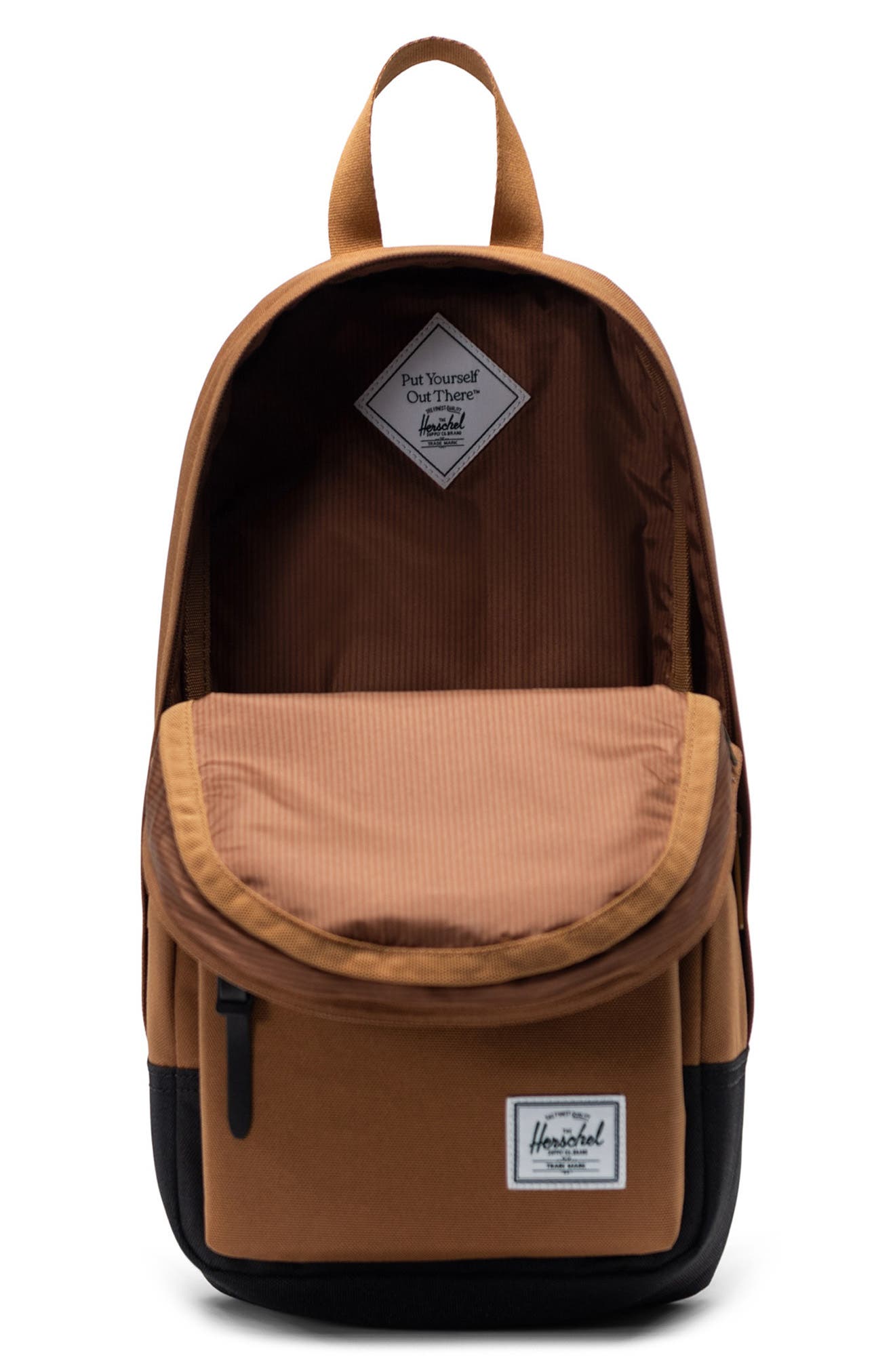 Herschel Supply Co. Heritage Shoulder Bag, Alternate, color, Rubber/ Black