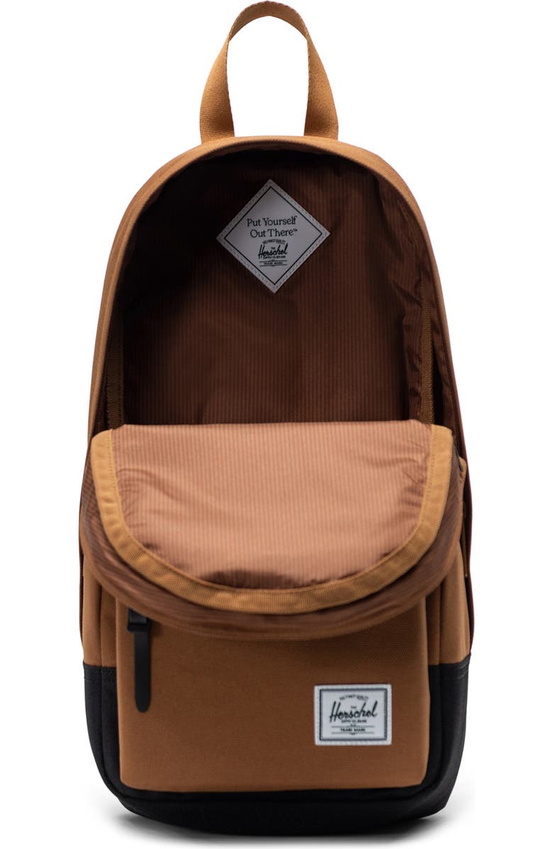 Herschel Supply Co. Heritage Shoulder Bag, Alternate, color, Rubber/ Black