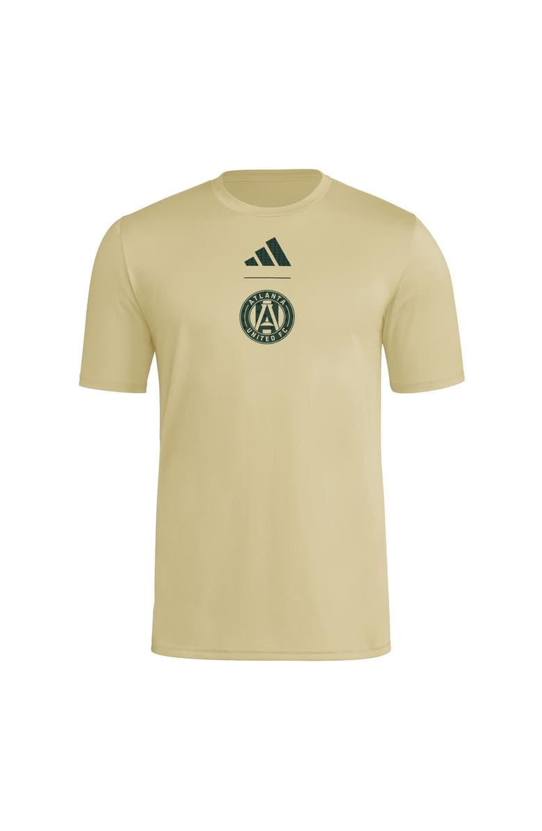 adidas Men's adidas  Beige Atlanta United FC 2026 Jersey Hook Pregame T-Shirt, Main, color, Beige